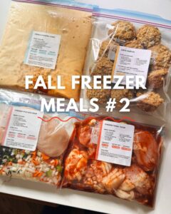 Fall Freezer Meals #2 – Pinch of Yum