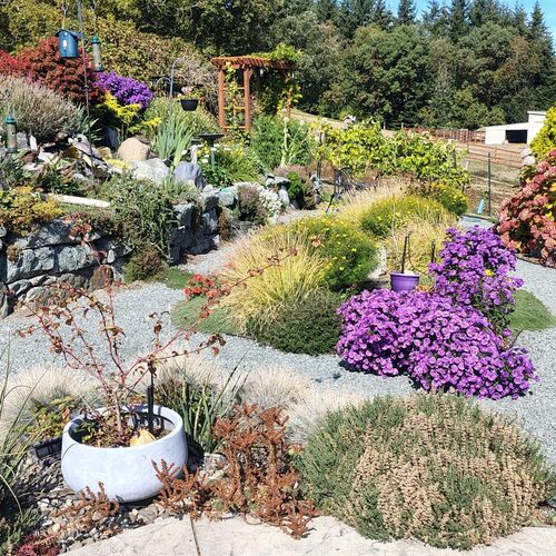 A Garden With a View on Camano Island