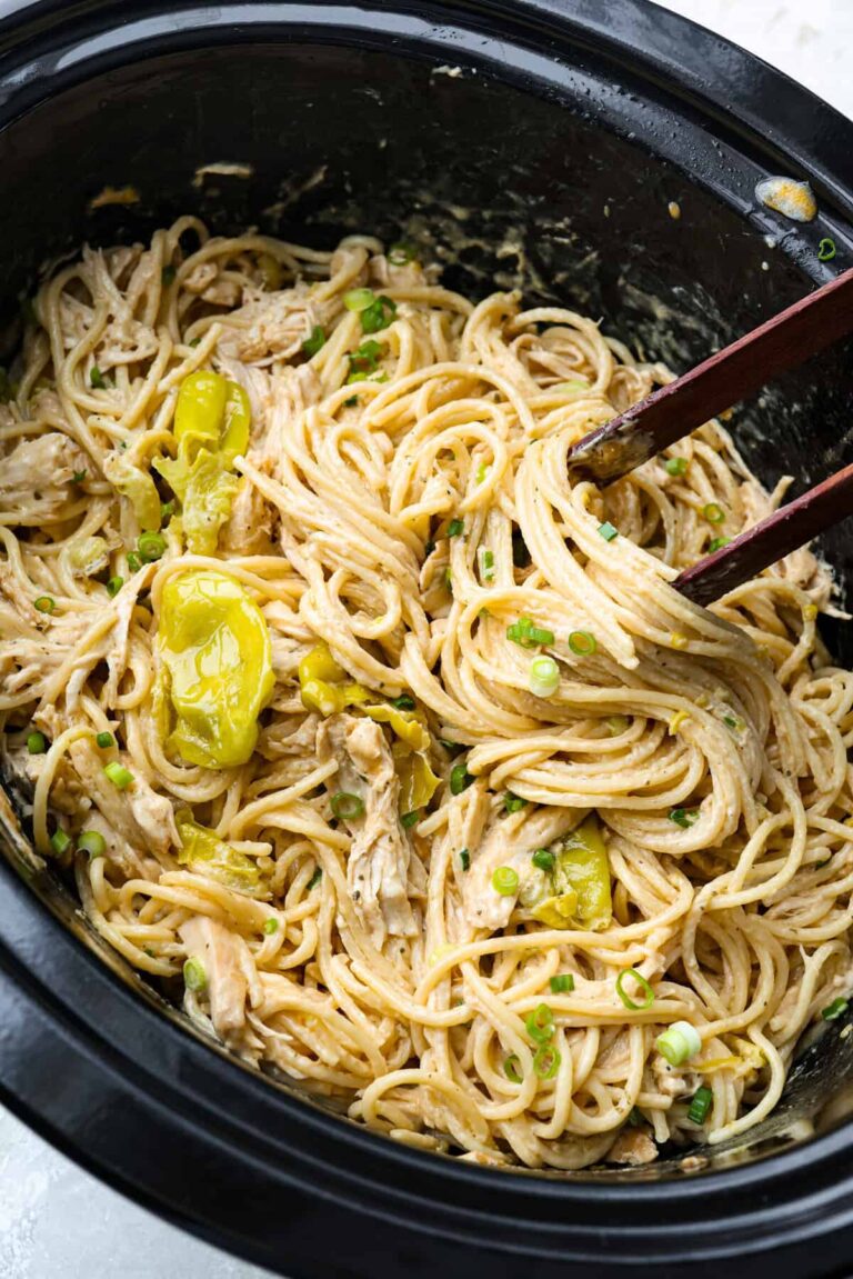 Mississippi Chicken Spaghetti