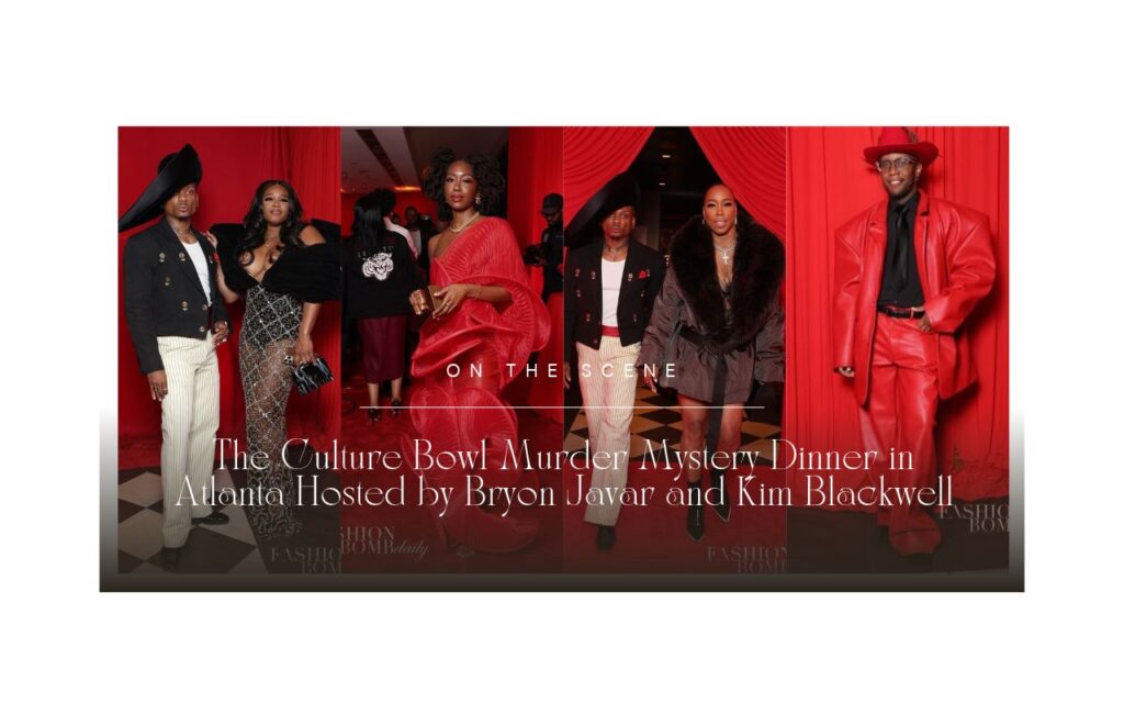 Recap: Inside the Culture Bowl Murder Mystery Dinner in Atlanta Hosted by Bryon Javar and Kim Blackwell