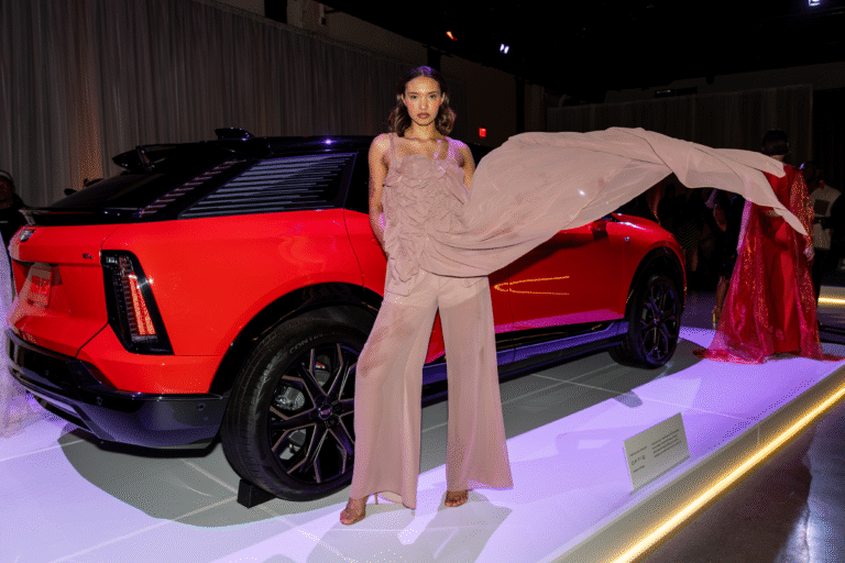 VIVIANCHAN Was A Lesson In Light & Layers At The Bomb Fashion Show LA